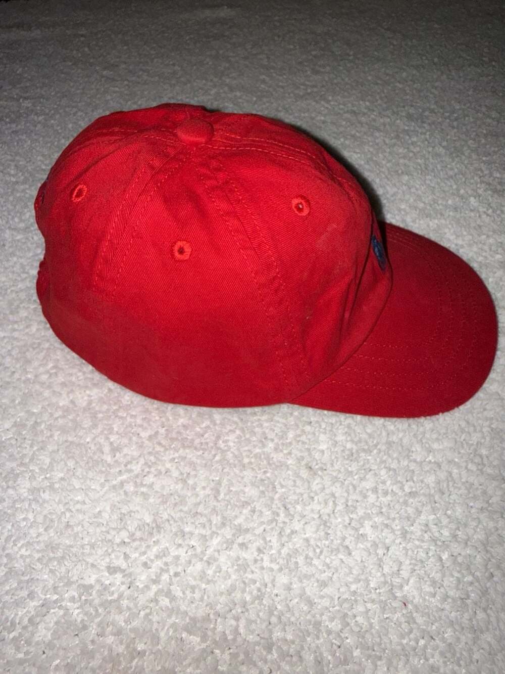 Polo Ralph Lauren Red Baseball Cap - Picture 3 of 4